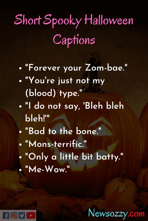 captions on halloween